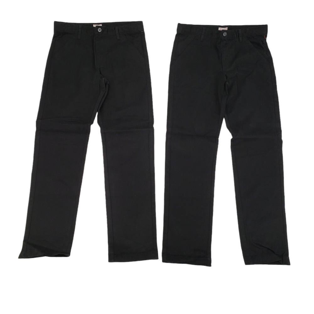 NWT Cat & Jack Boys School Uniform Pants Size 16 - Two Pack Ebony